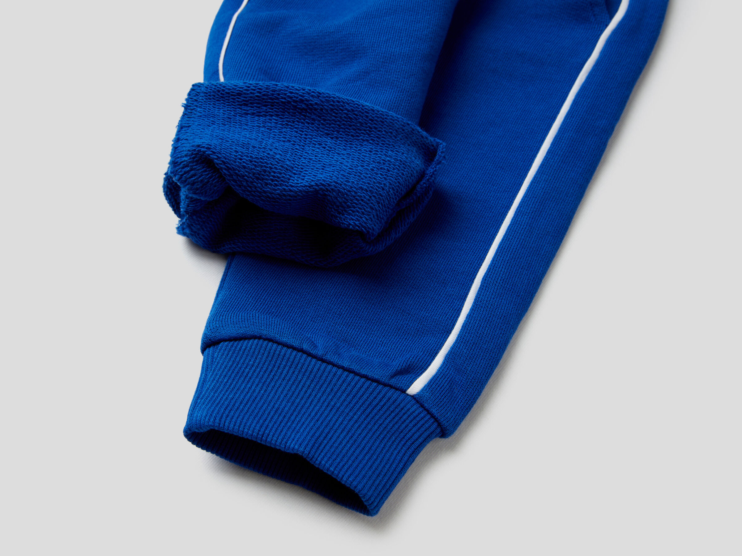 100% cotton sweatpants with print Junior Boy image number 2