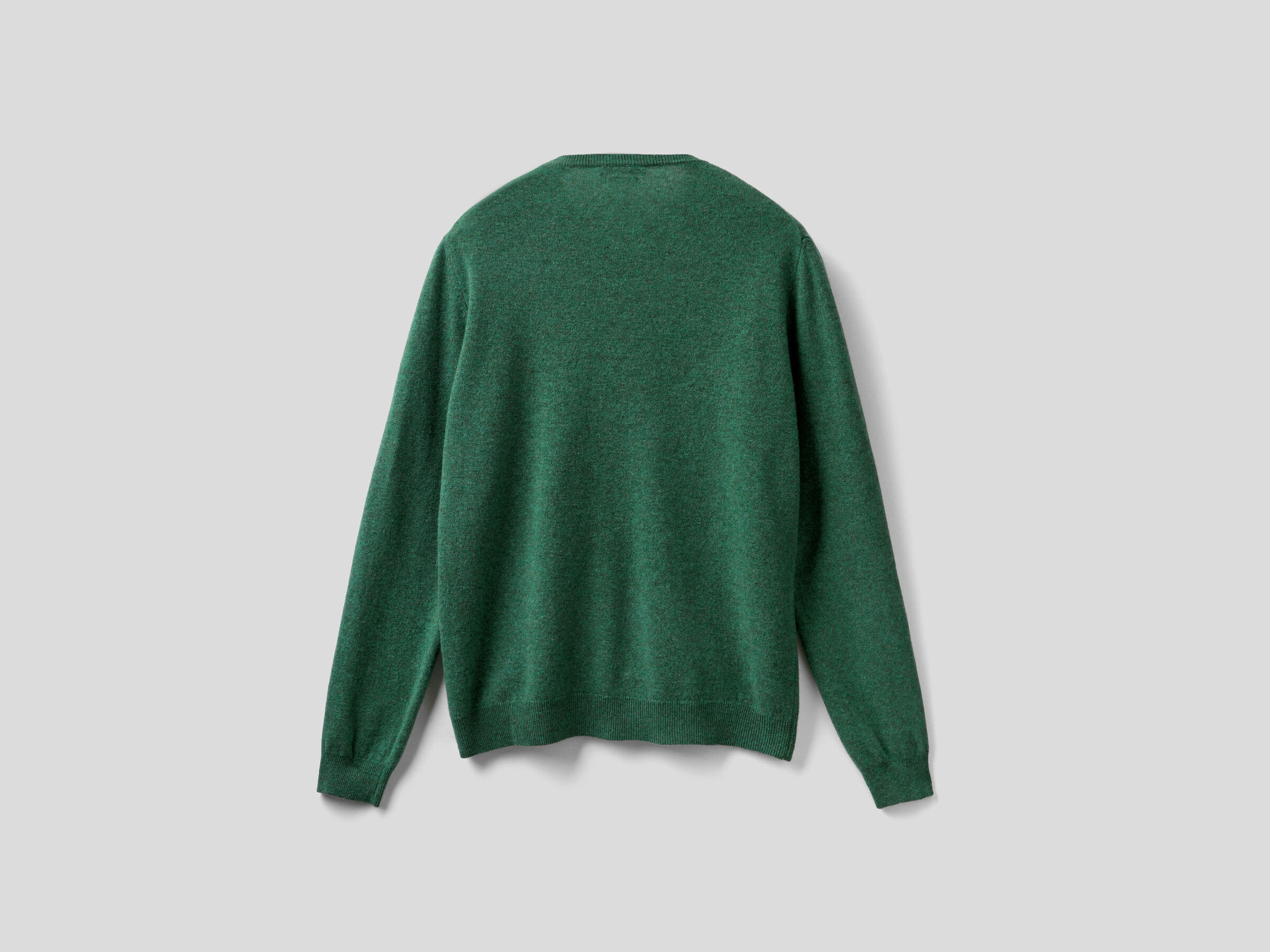 Crew neck sweater in pure virgin wool image number 6