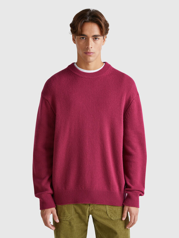 Relaxed fit sweater Men