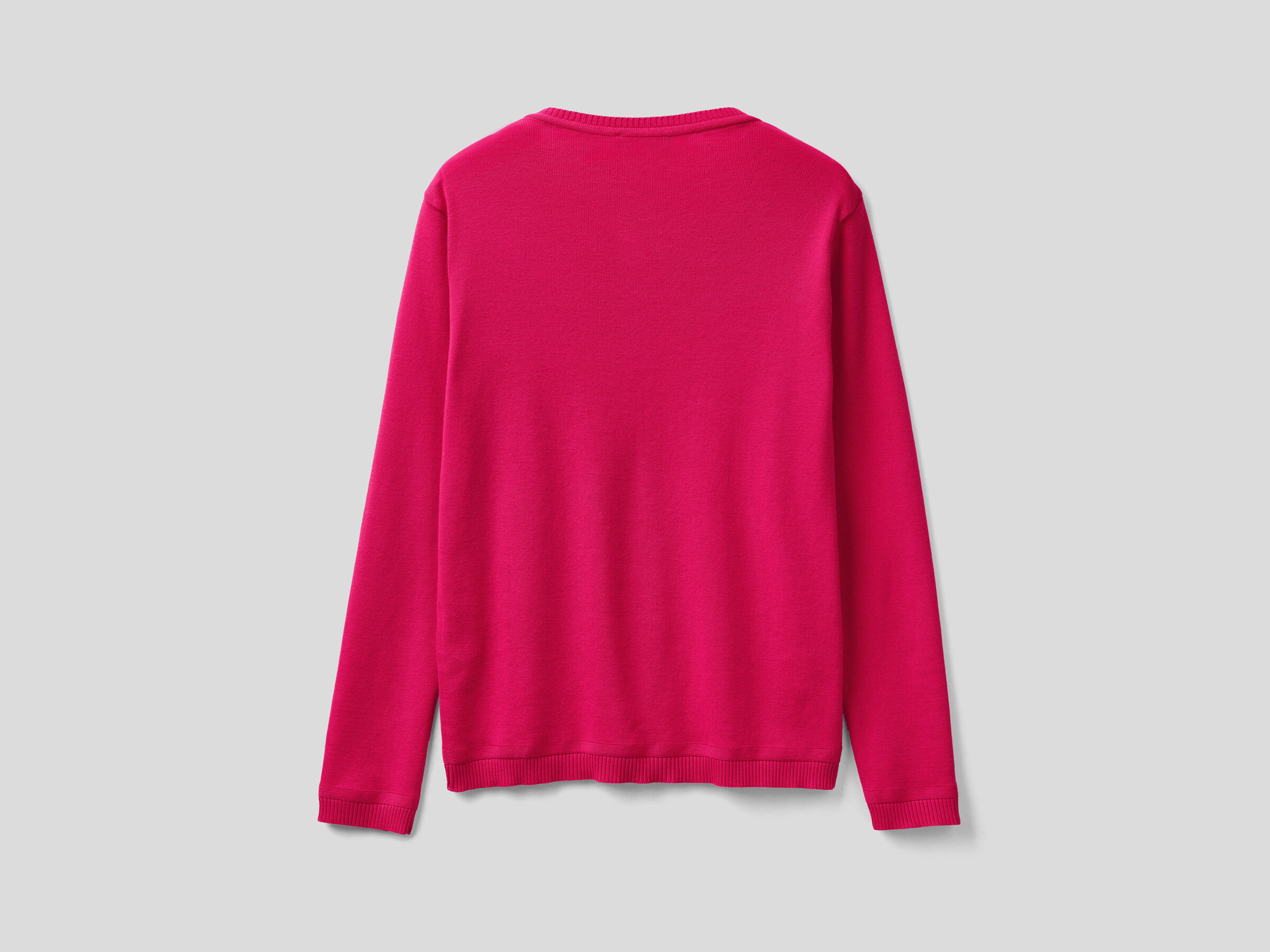Crew neck cardigan in pure cotton image number 5