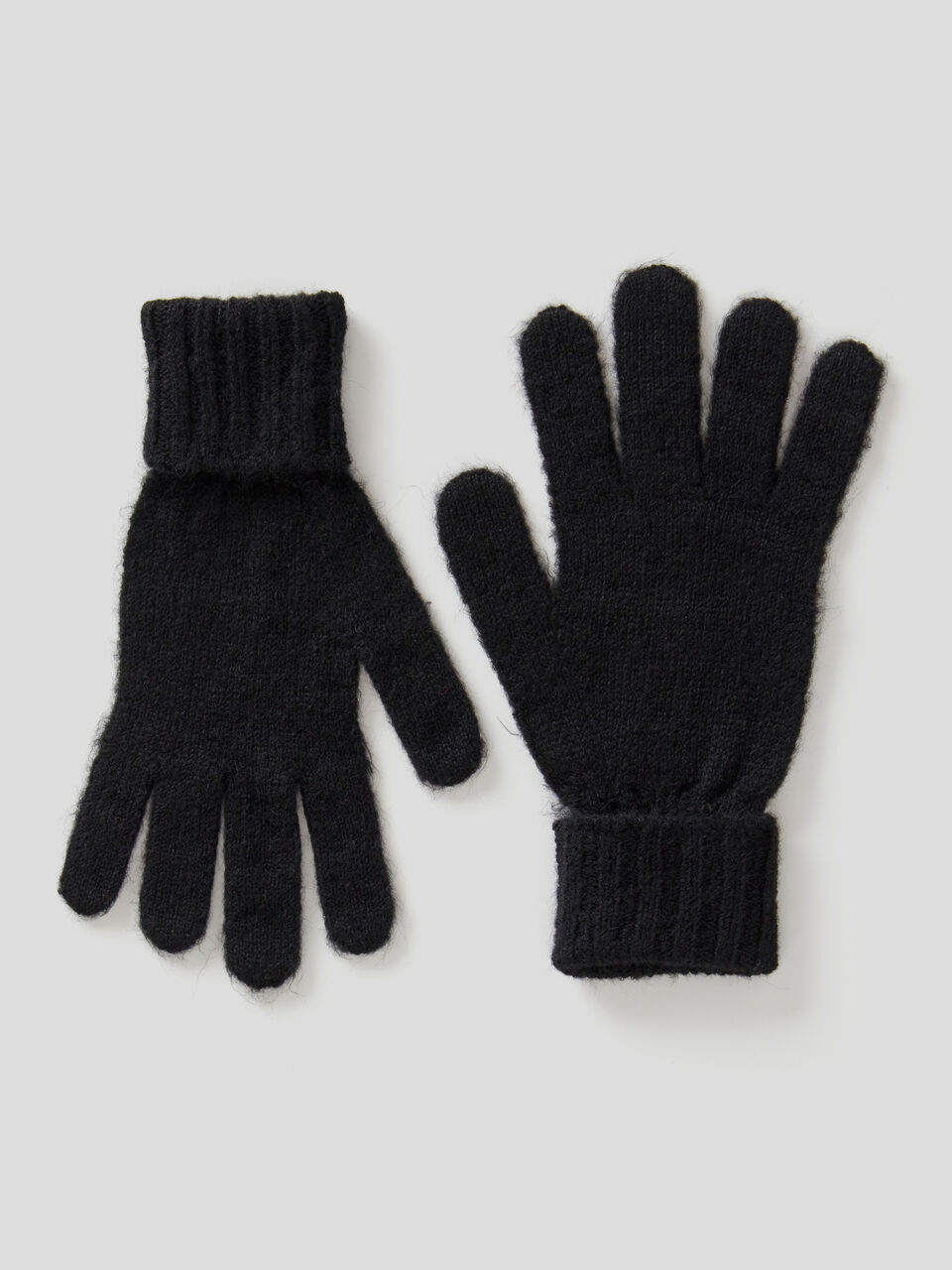 Gloves in wool blend image number 1