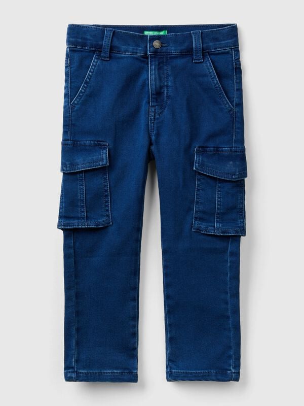 Slim fit jeans with big pockets Junior Boy