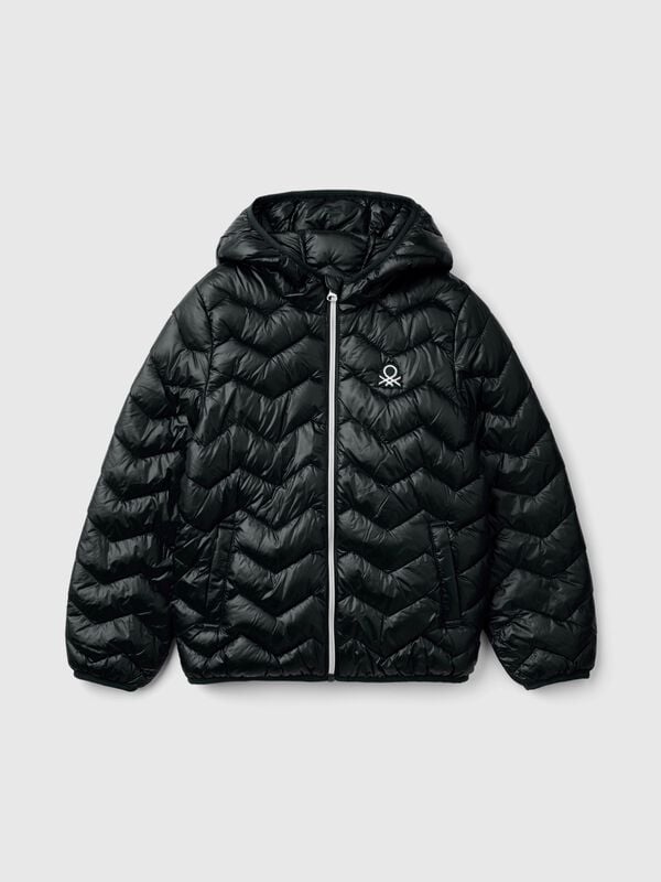 Padded jacket with hood Junior Girl