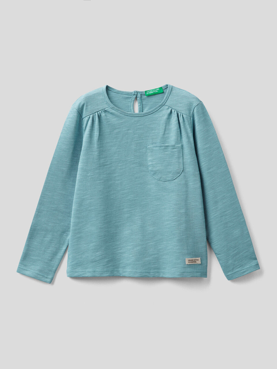 Long sleeve t-shirt in organic cotton