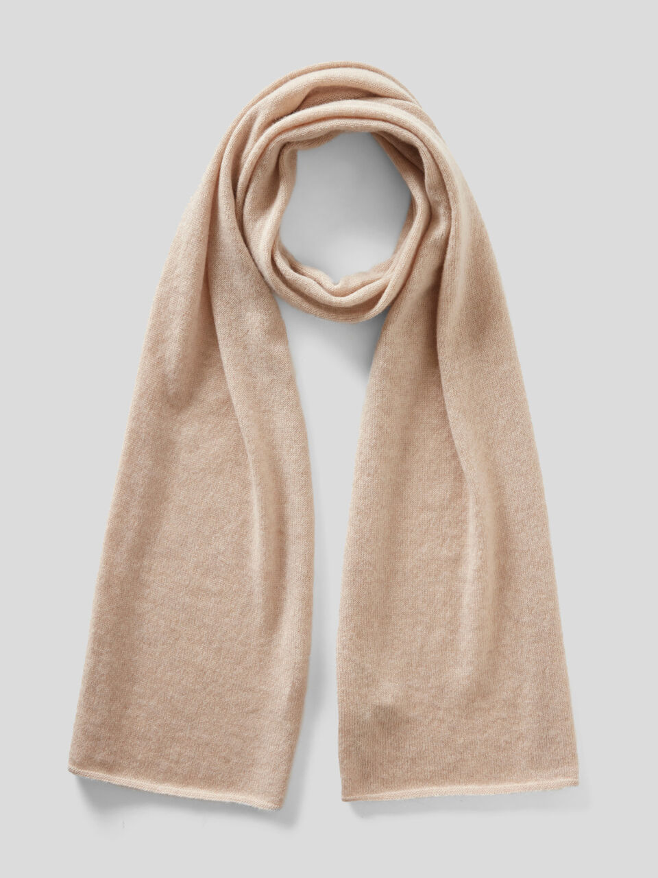 Classic scarf in pure cashmere image number 1
