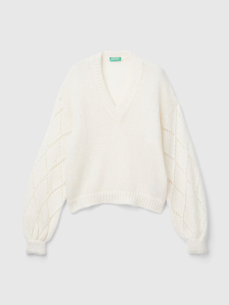 V NECK SWEATER L/S Women image number 1