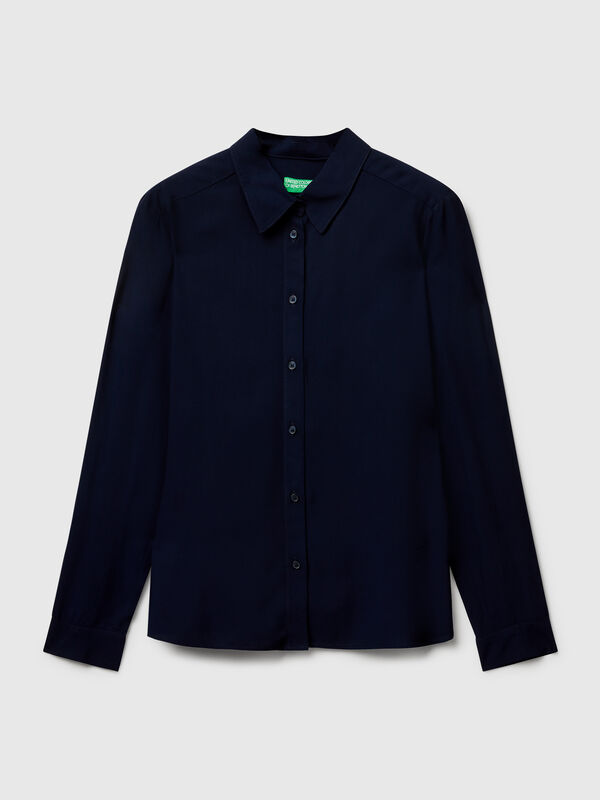 Regular fit shirt in viscose Women