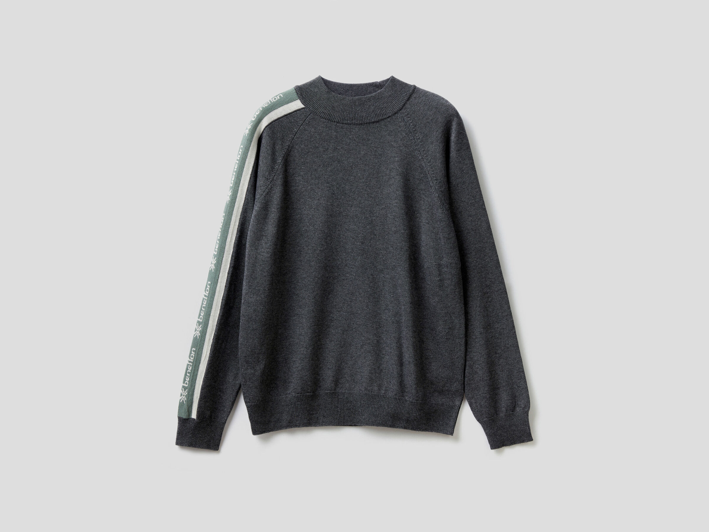 Sweater with logo band image number 4