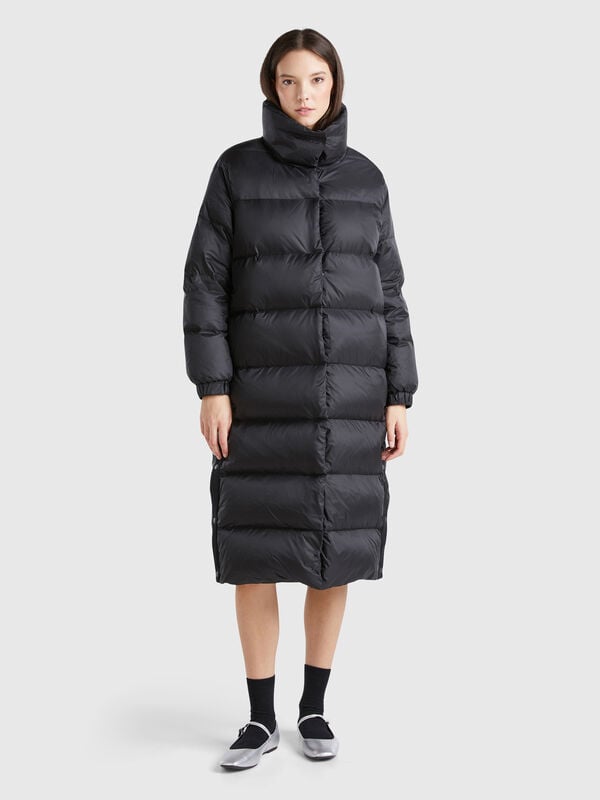 Real feather padded down jacket Women