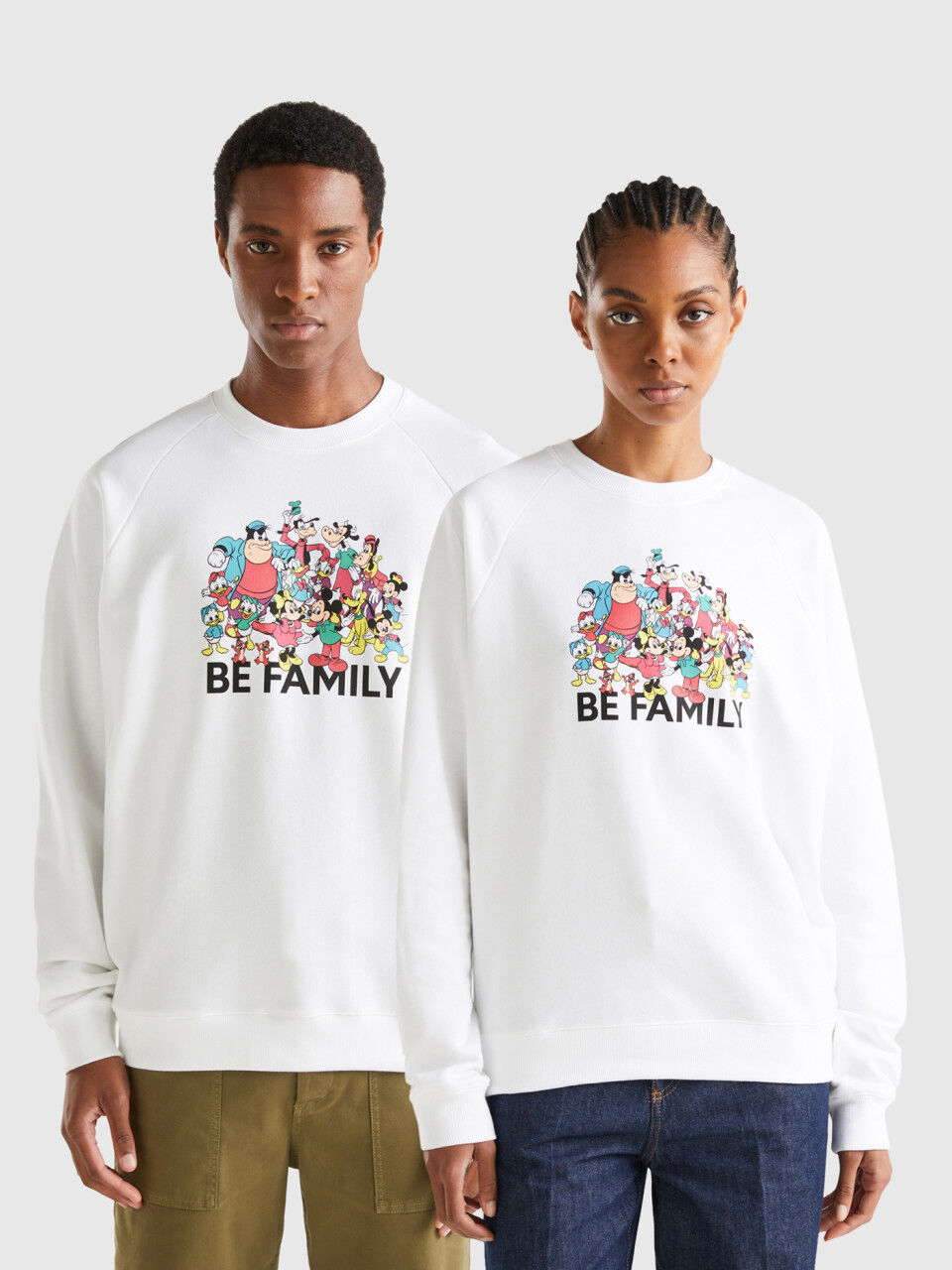 Women s Sweatshirts without hood Collection 2024 Benetton