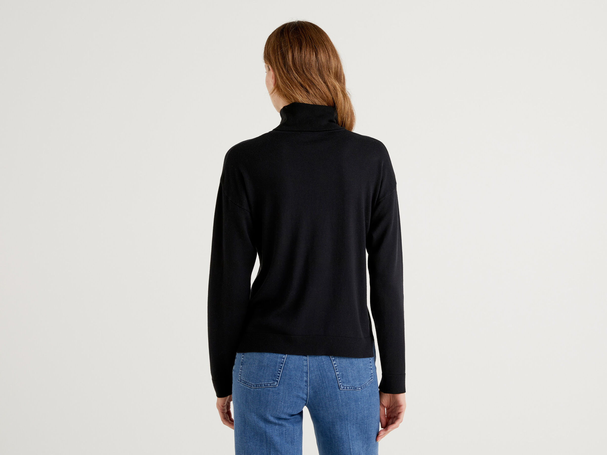 Turtleneck in cotton and Modal® image number 2