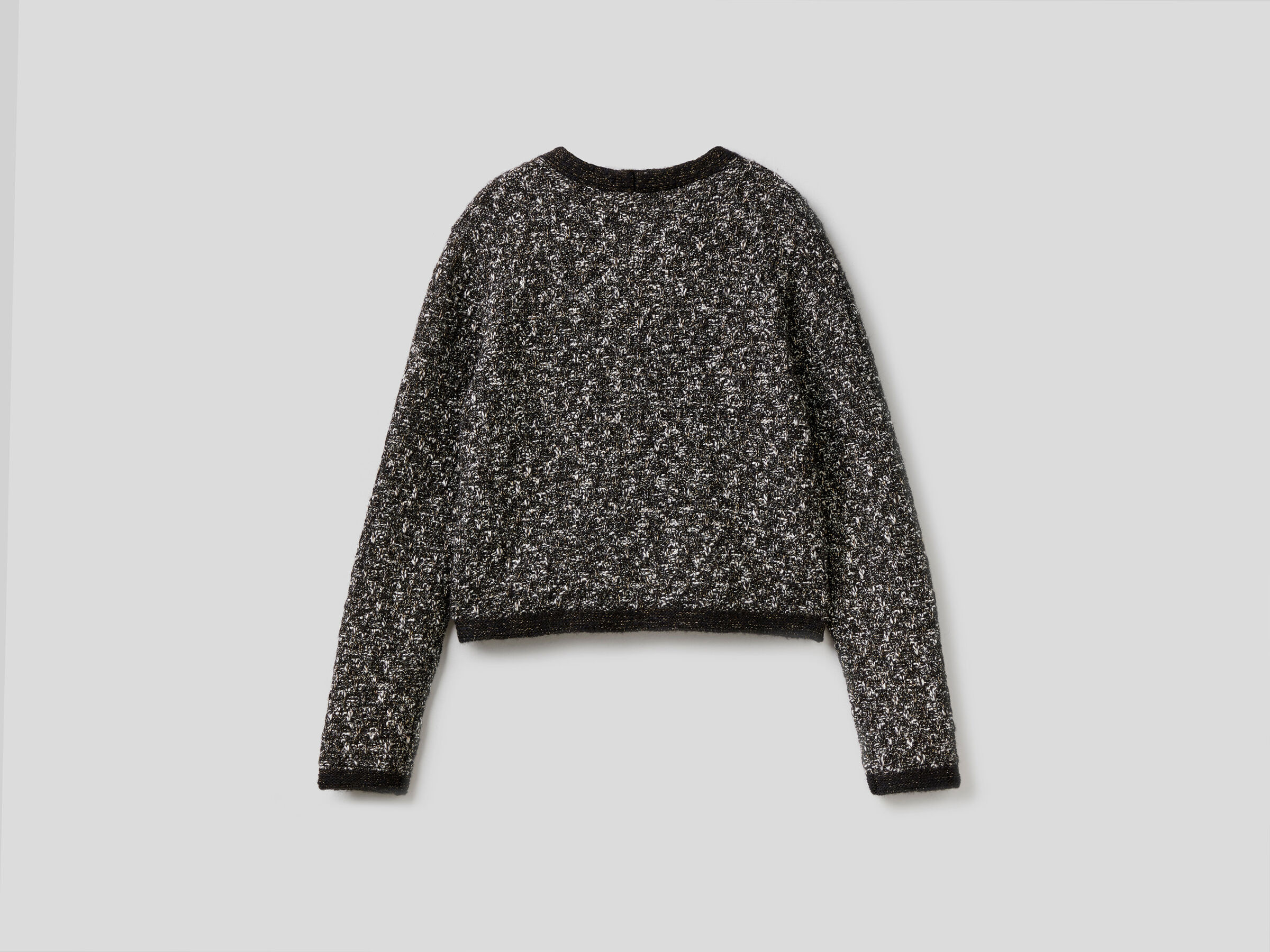 Knit jacket with lurex image number 6