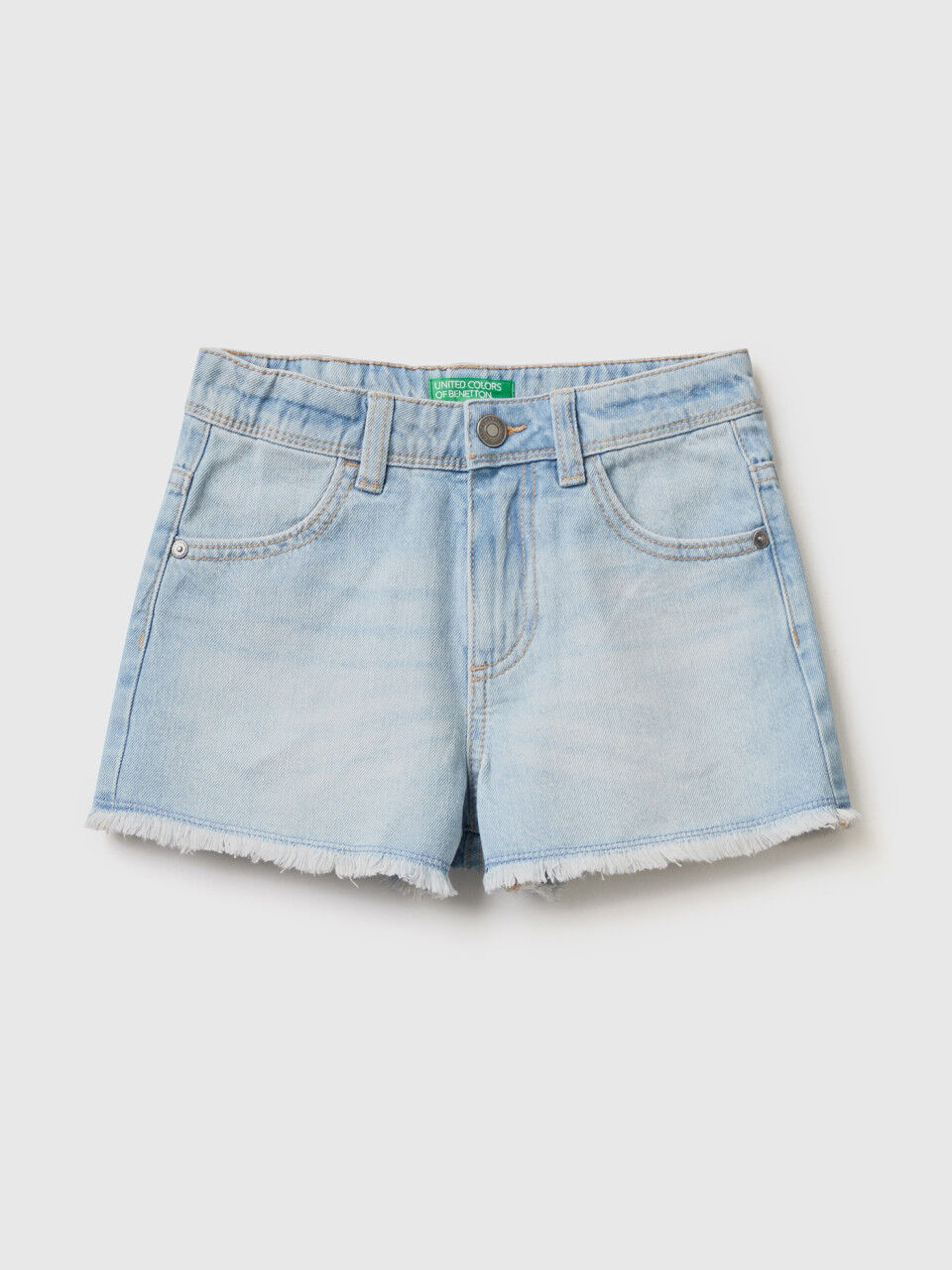 Blue jean shorts juniors sale