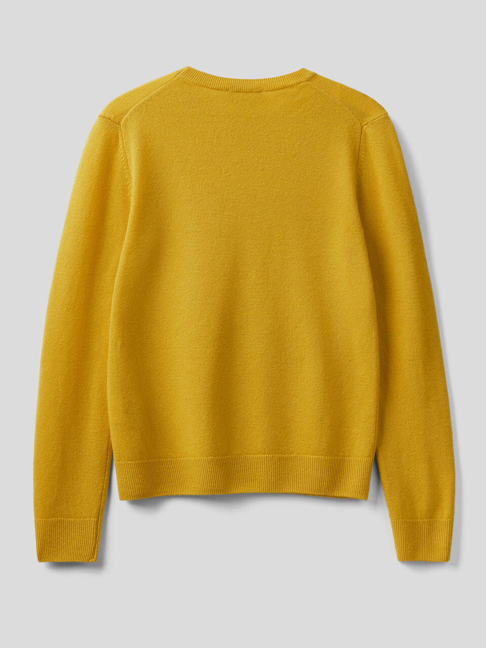 Crew neck sweater in pure virgin wool image number 2