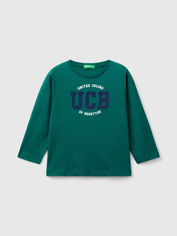 Long sleeve organic cotton t-shirt Junior Boy