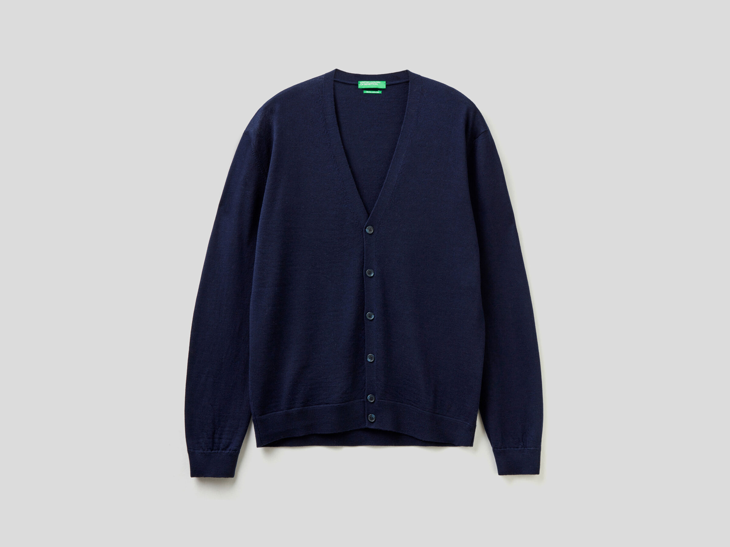 Cardigan in 100% Merino wool image number 5