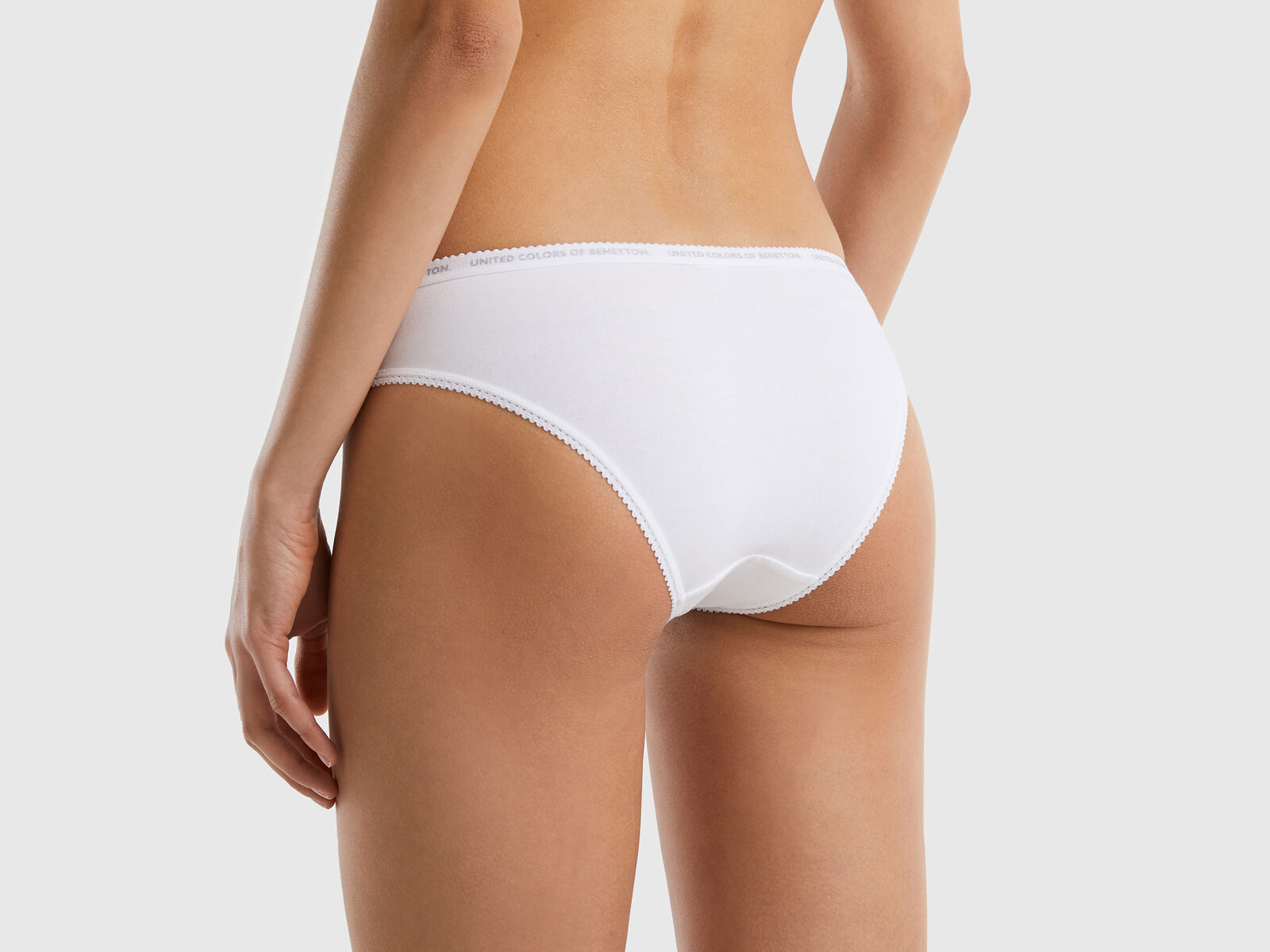 Underwear in organic cotton, White - Benetton