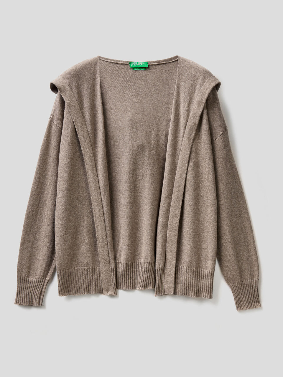 Cardigan with hood image number 1