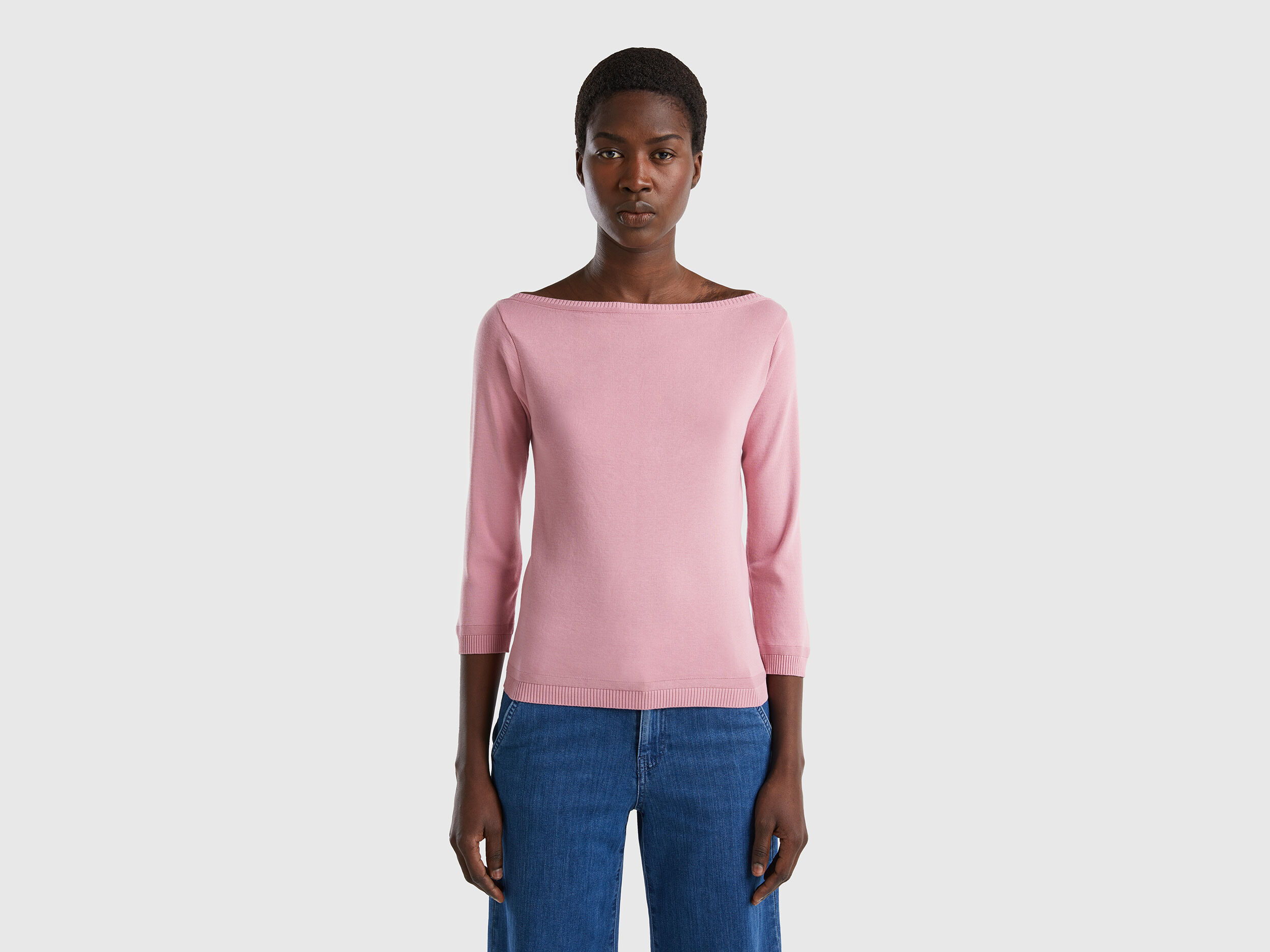 Wide neck sweater women's online