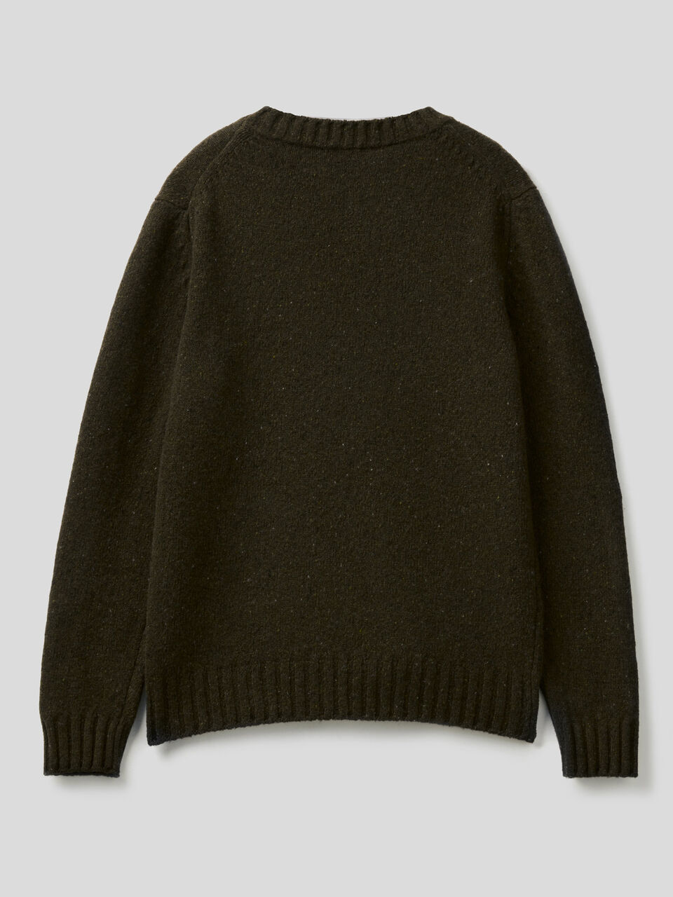Sweater in wool and viscose blend image number 2