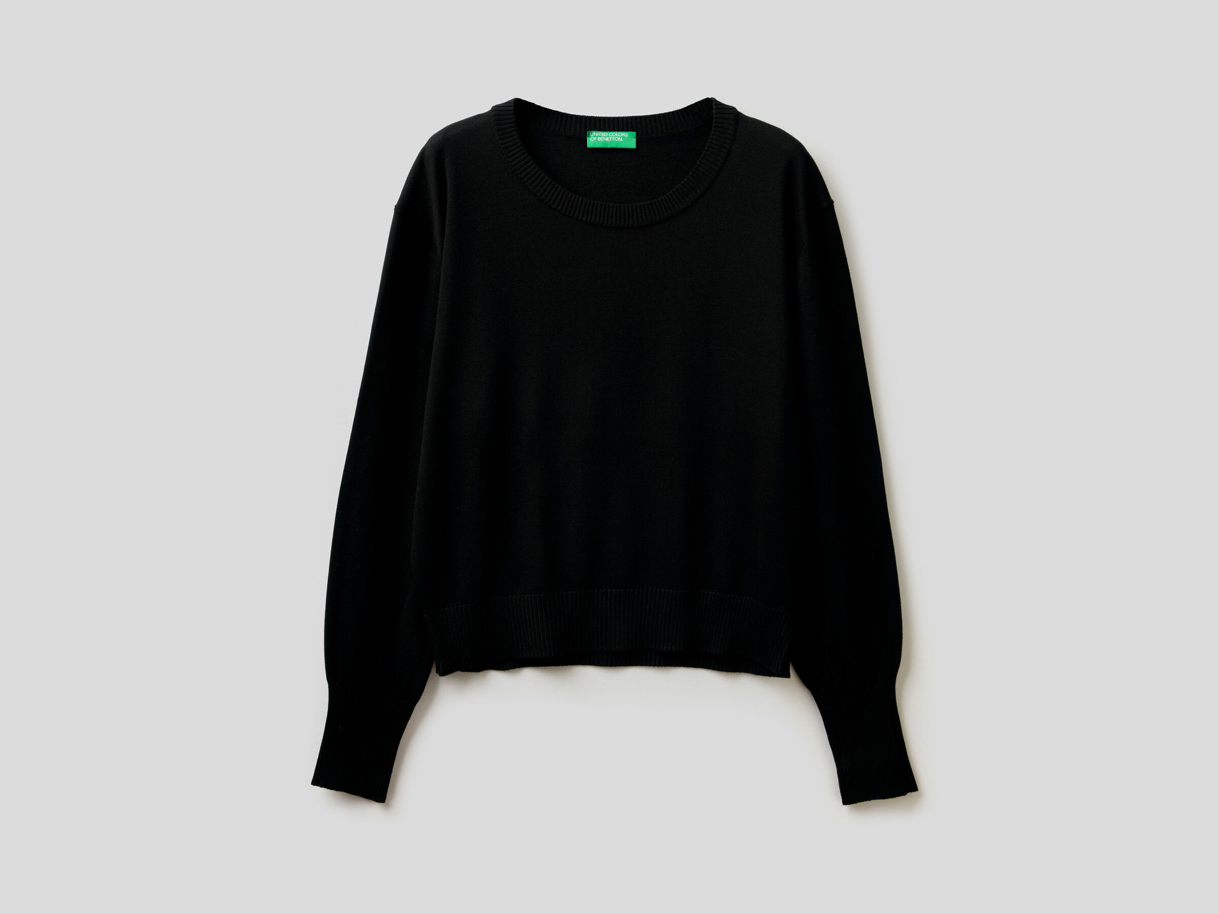 Sweater with puff sleeve image number 4