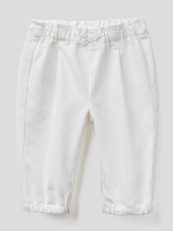 Trousers with ruffled waist New Born (0-18 months)