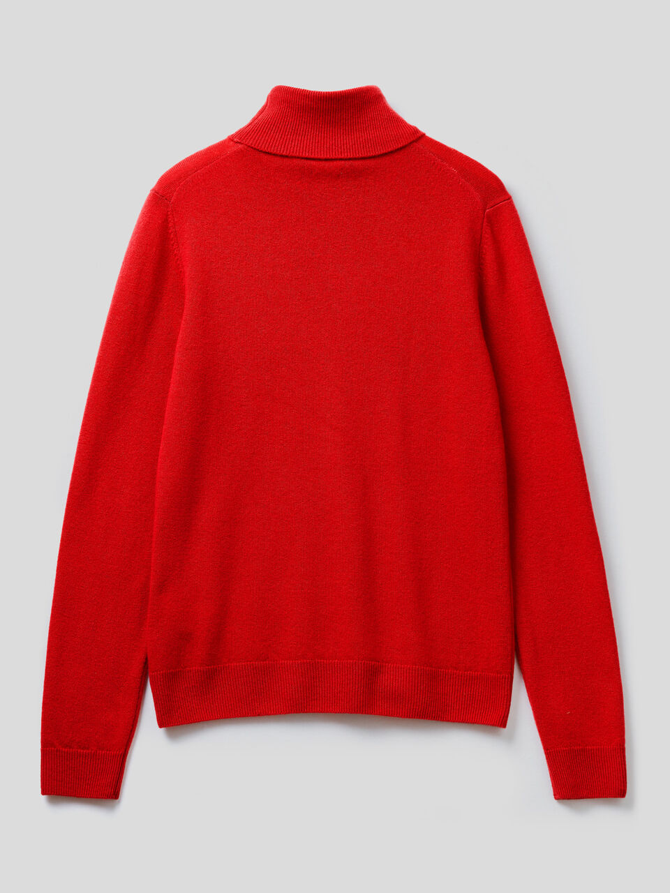 Turtleneck sweater in pure virgin wool image number 2