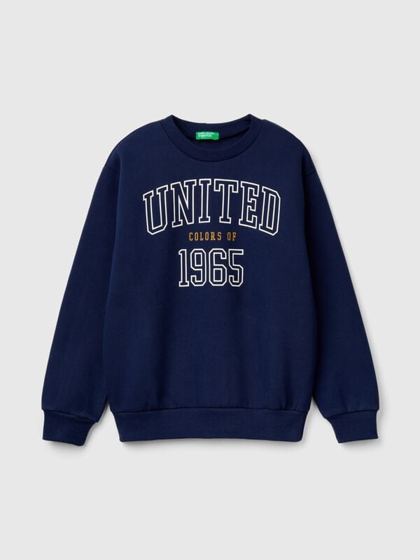 Warm hoodie with logo Junior Boy