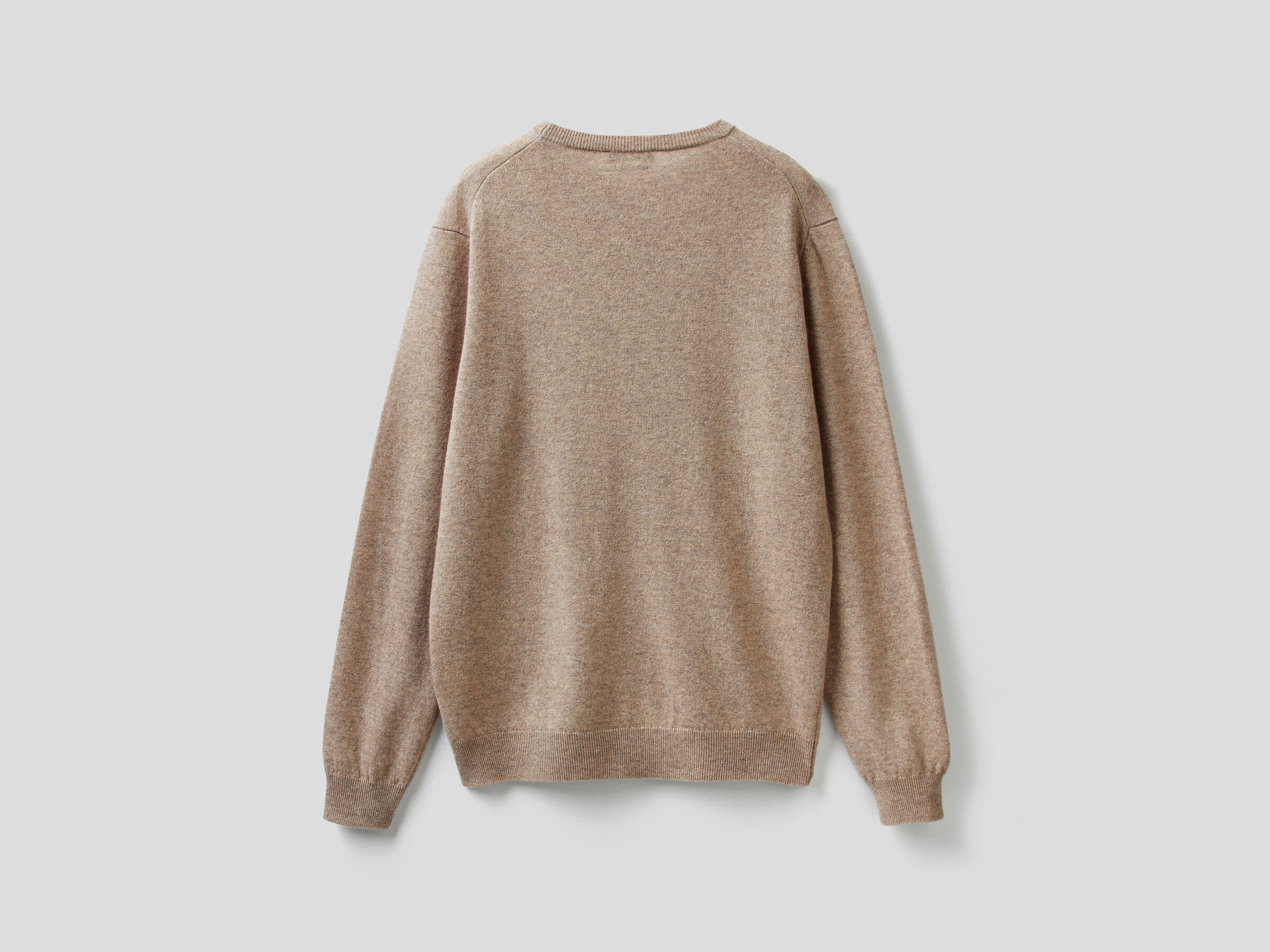 Crew neck sweater in pure virgin wool image number 6