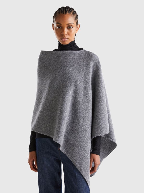 Mantella in pura lana Shetland Women