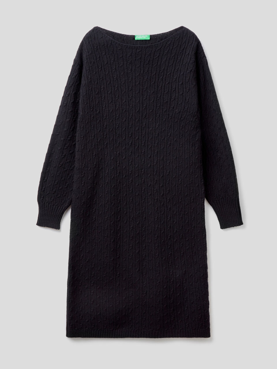 Cable knit midi dress image number 1