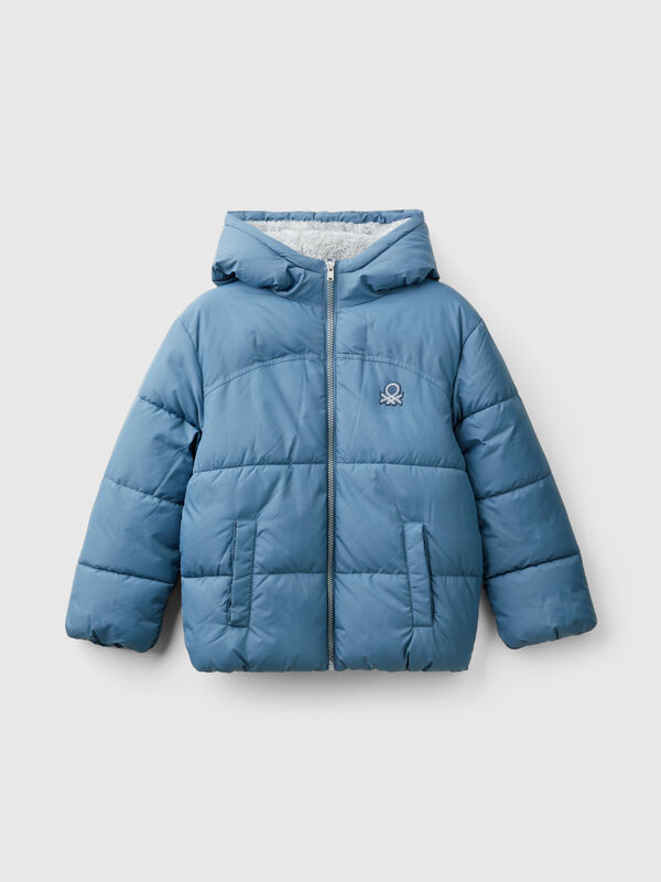 Padded jacket with teddy interior Junior Boy