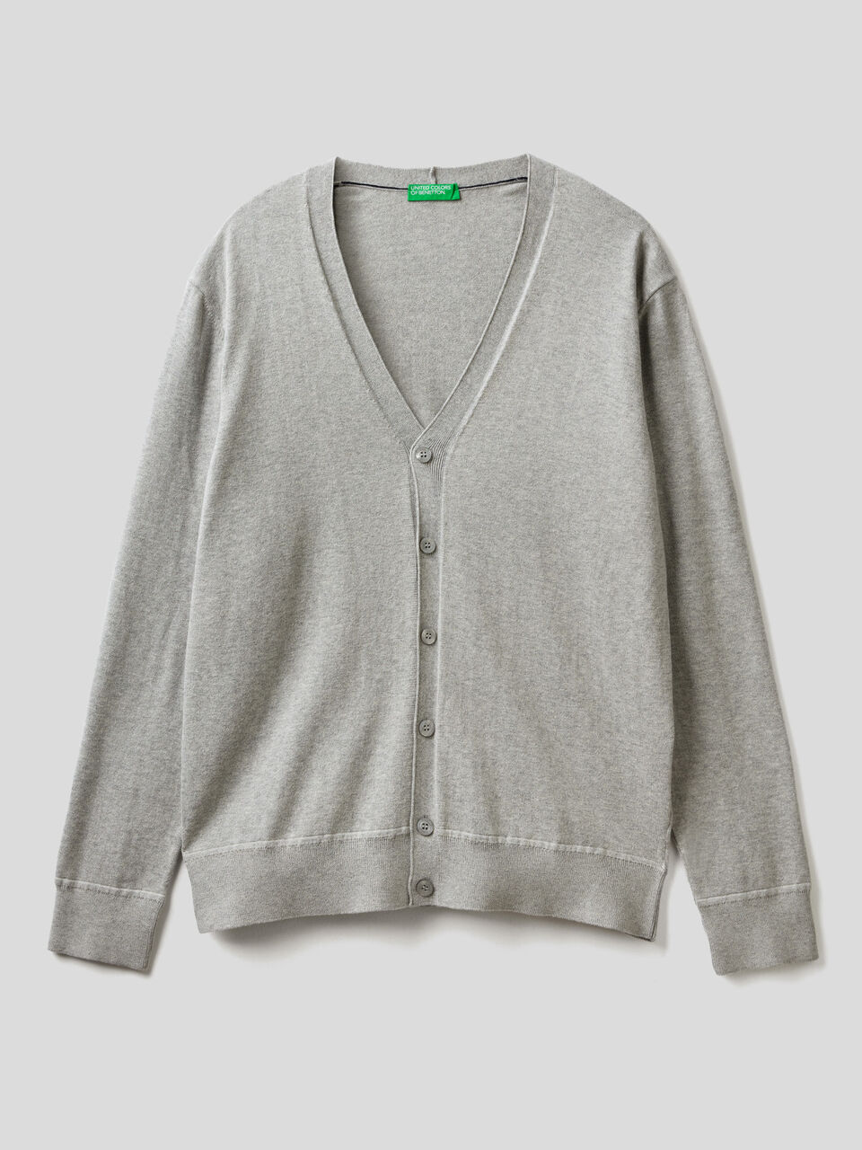 Cardigan in warm cotton image number 1
