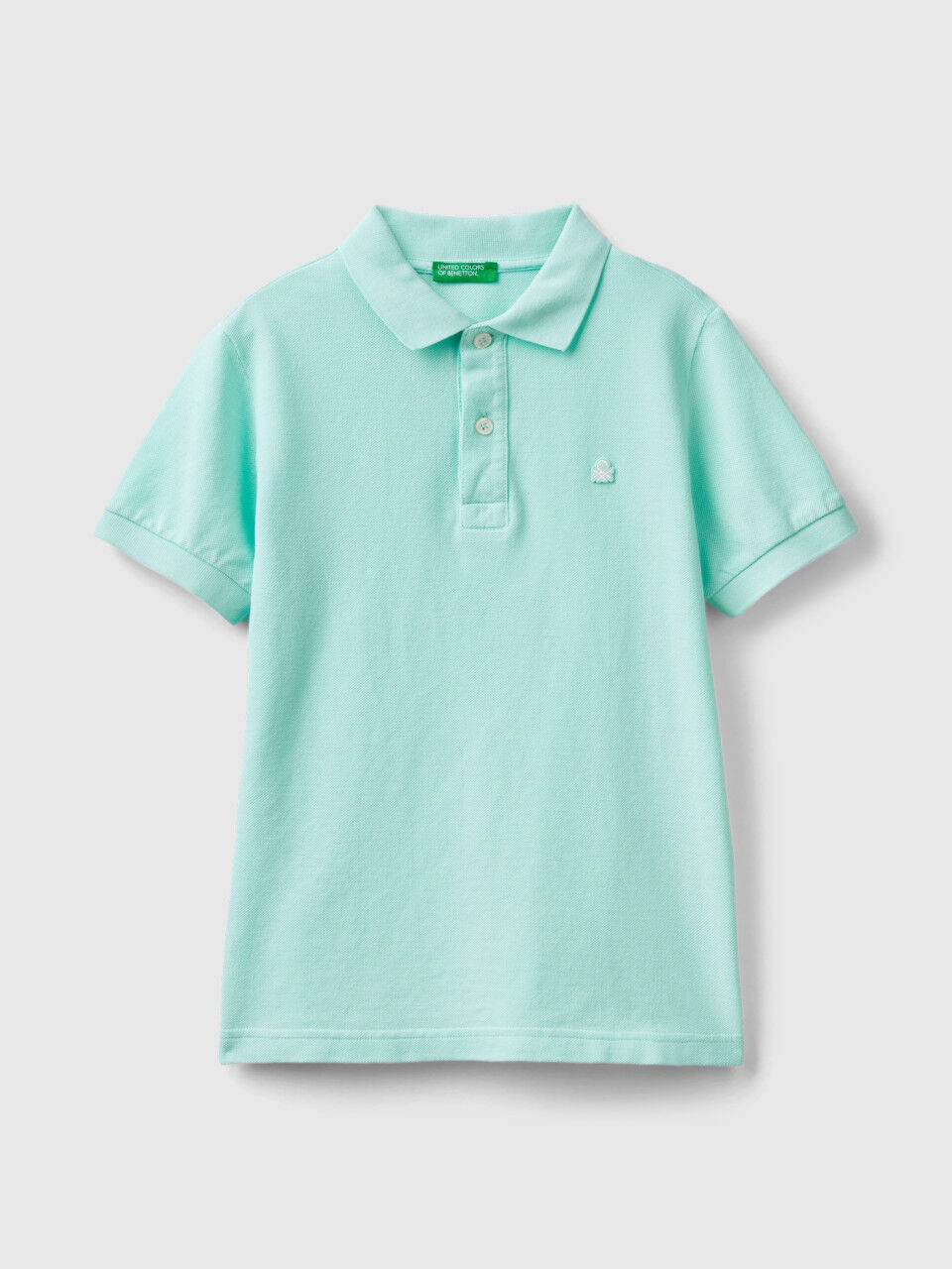 Junior Boys Short Sleeve Polos New Collection Benetton
