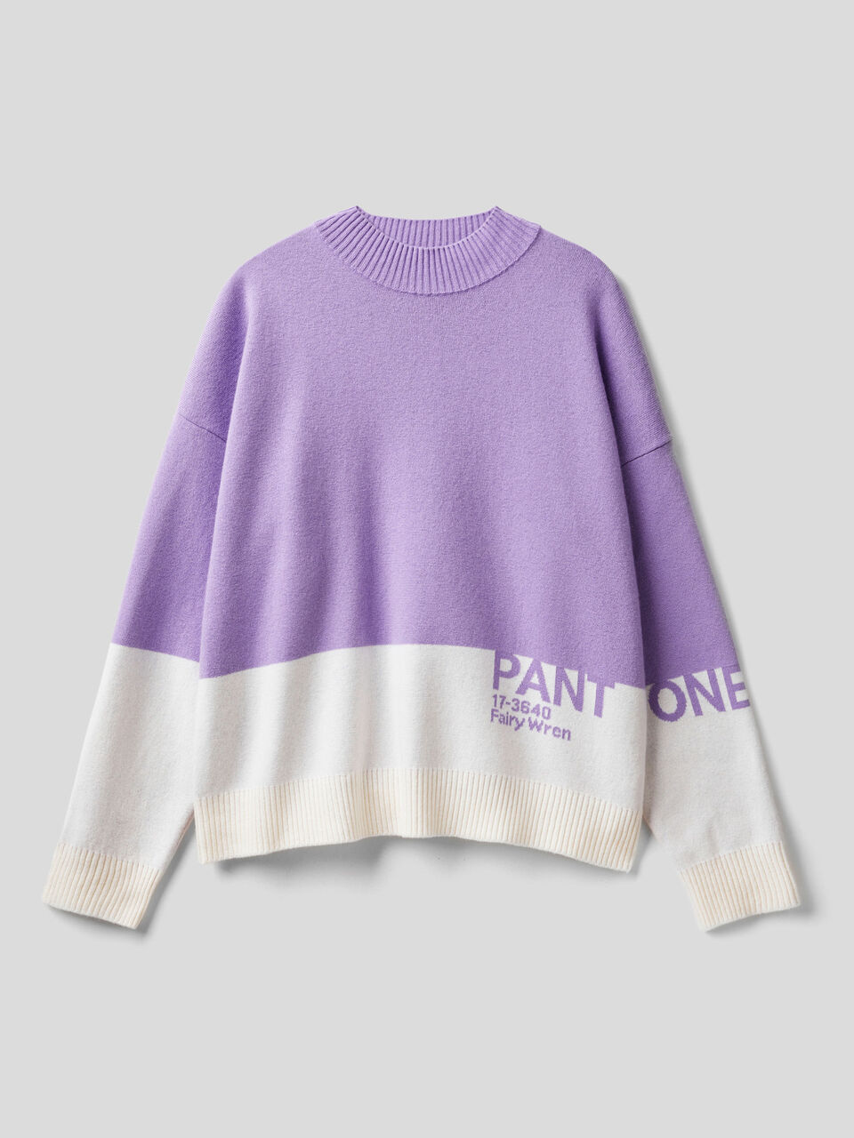 BenettonxPantone™ turtleneck sweater image number 1