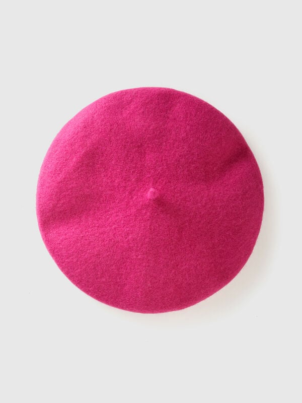 Classic beret in wool blend Women