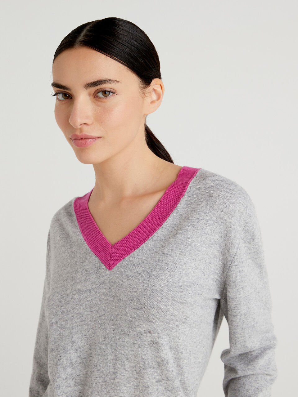 Benetton cheap cashmere sweater