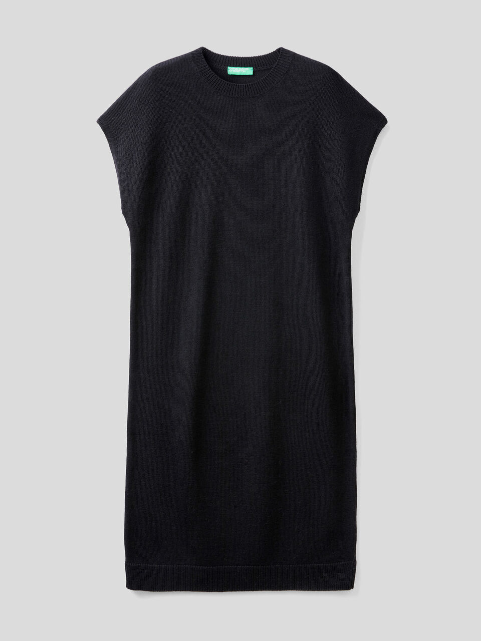 Midi dress in wool blend image number 1