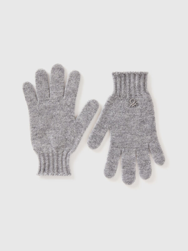 Wool blend gloves Junior Boy