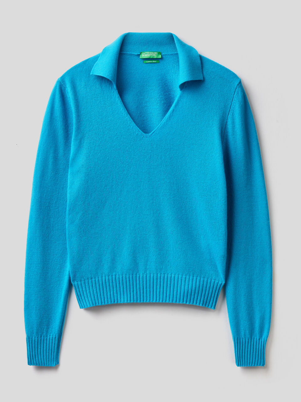 Polo in wool and cashmere image number 1