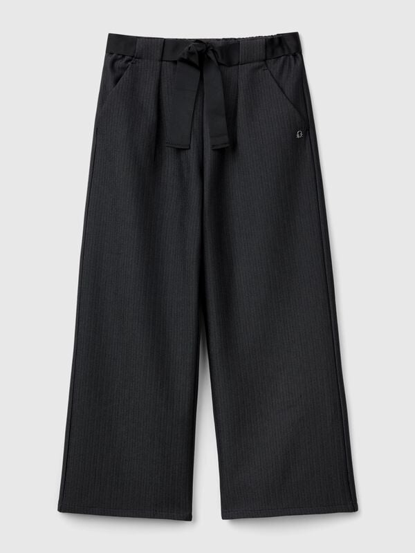 Palazzo trousers with sash Junior Girl