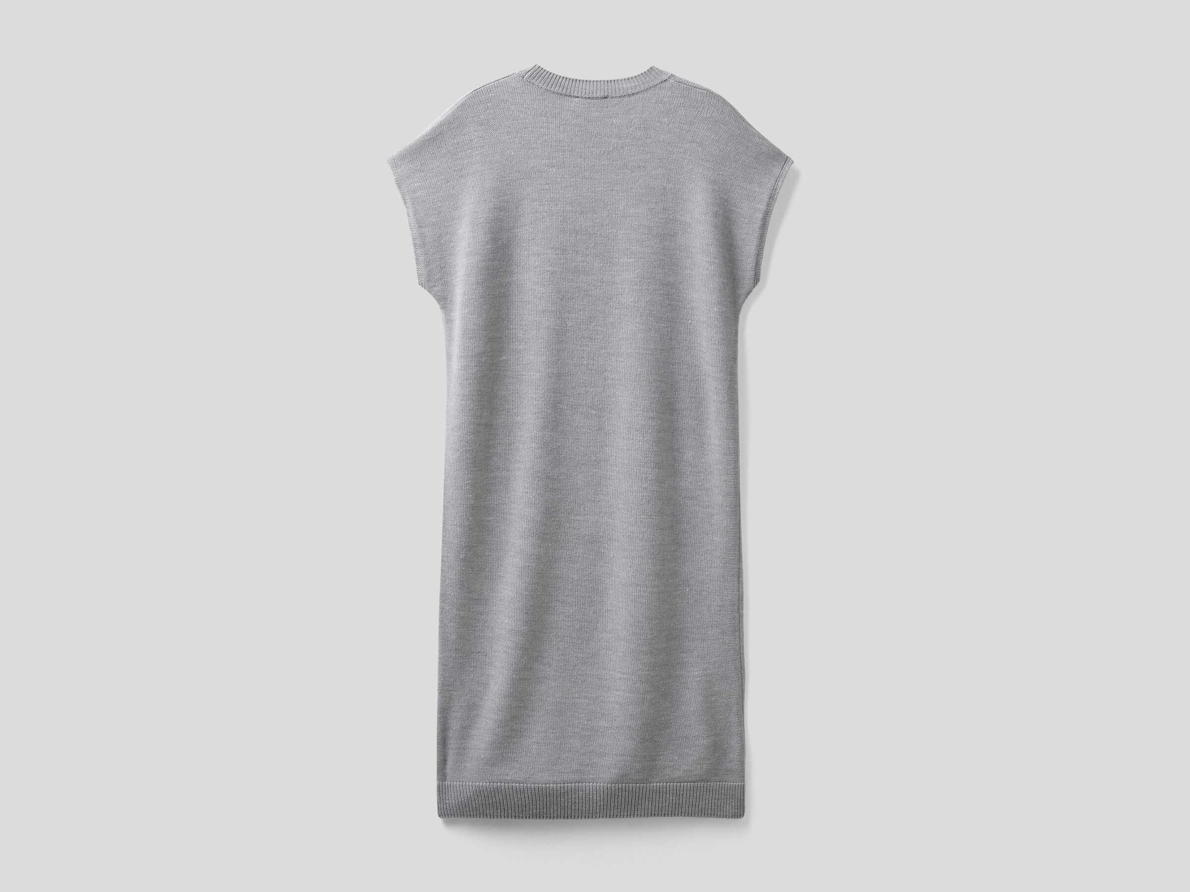Midi dress in wool blend image number 5
