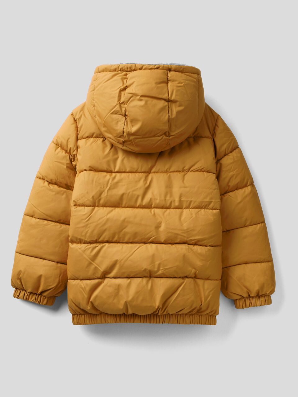 Padded jacket with teddy interior image number 2