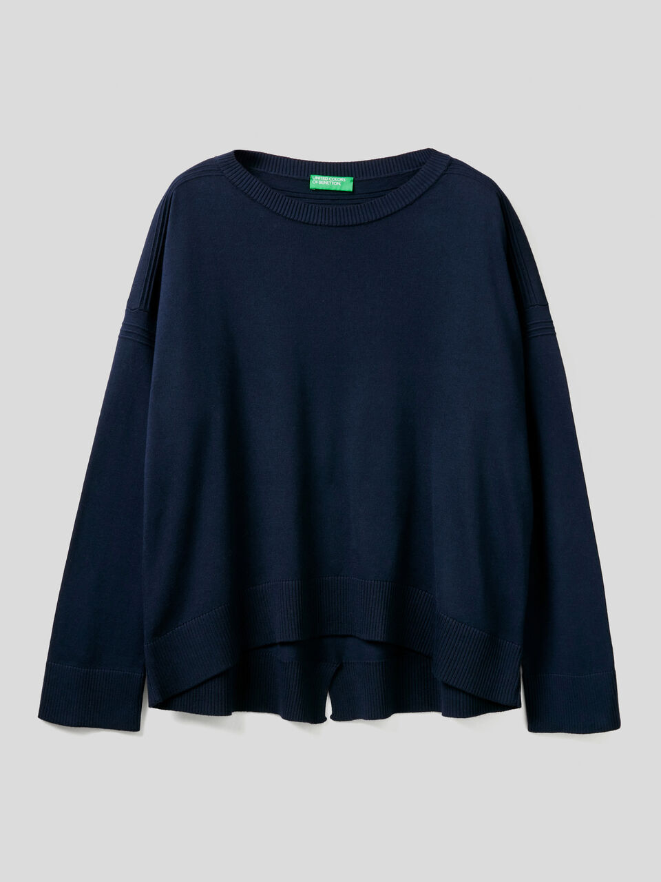Sweater with slit on the back image number 1