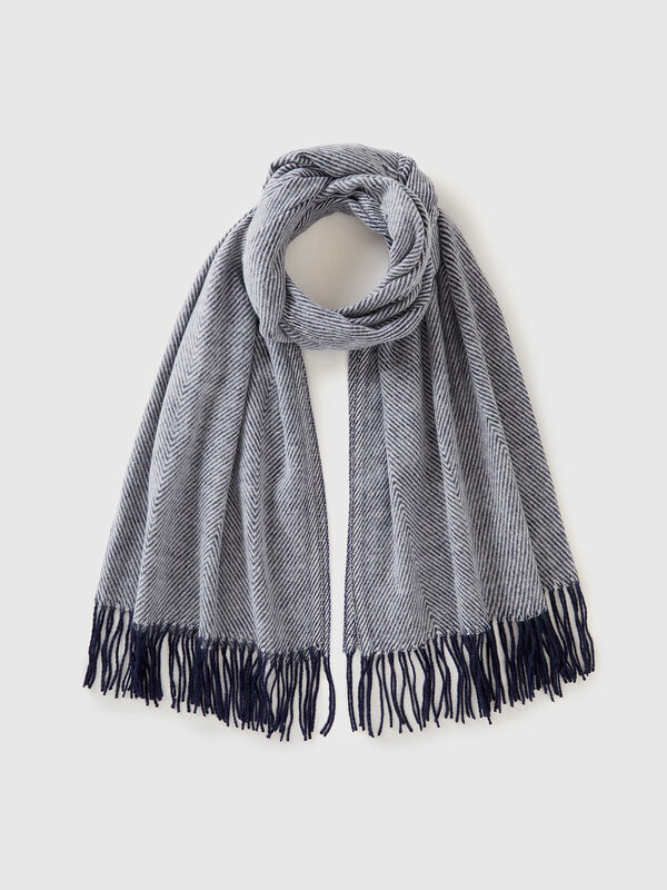 Wool blend scarf Women