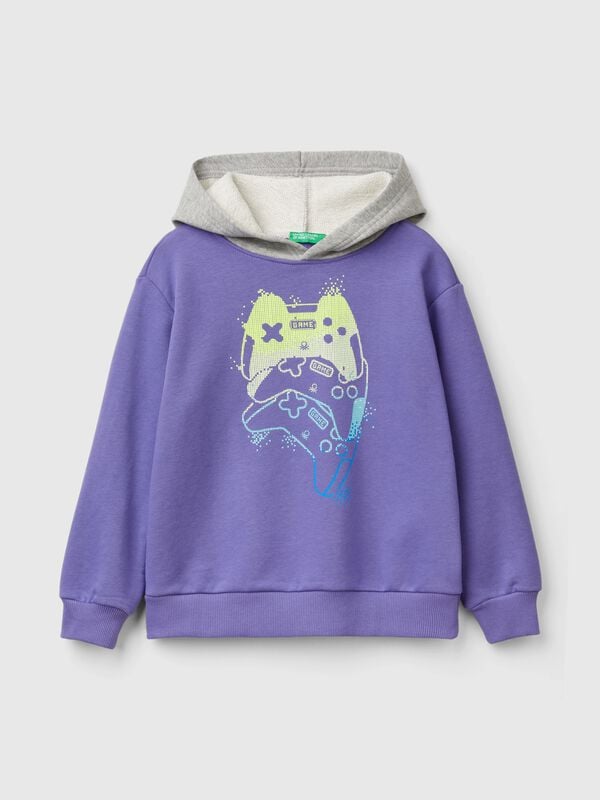 Printed hoodie Junior Boy