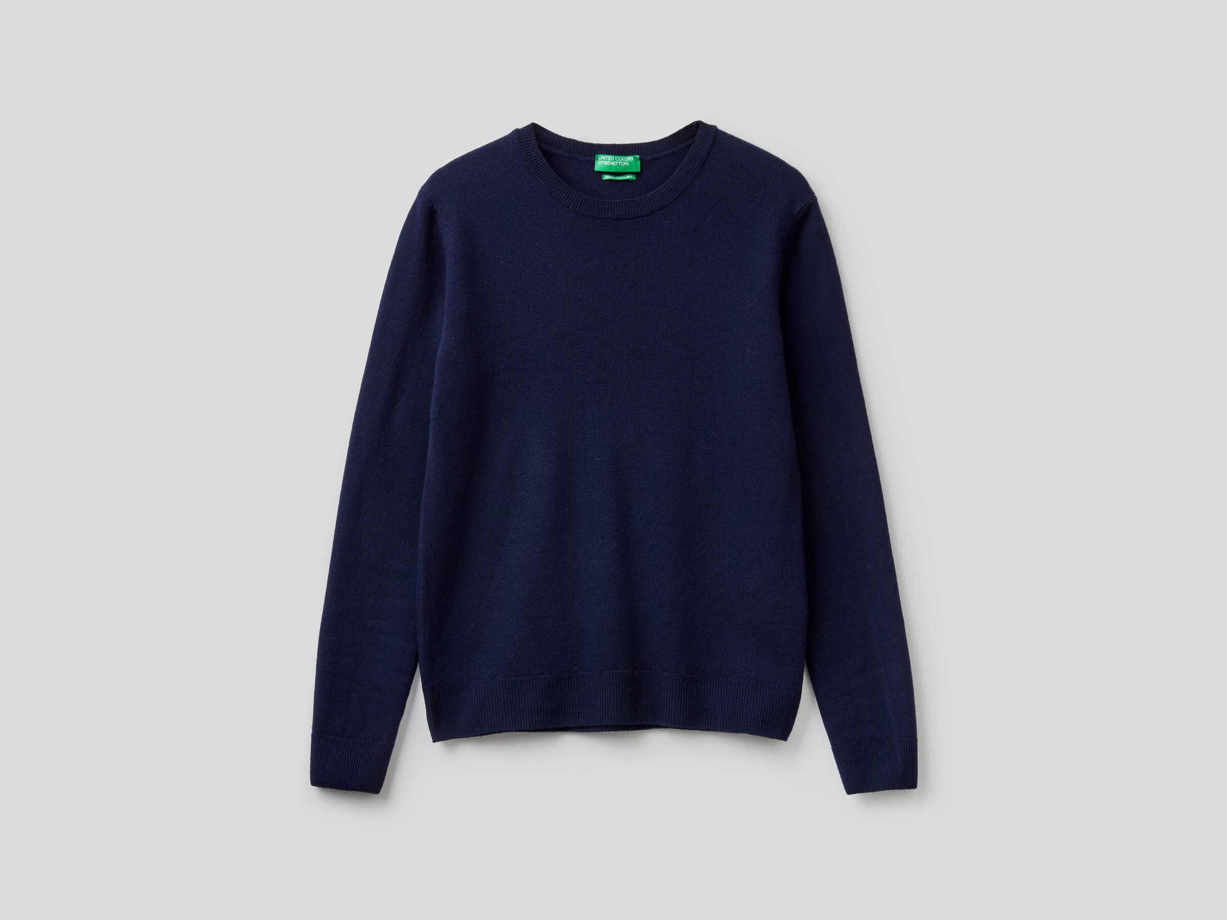 Crew neck sweater in pure virgin wool image number 5
