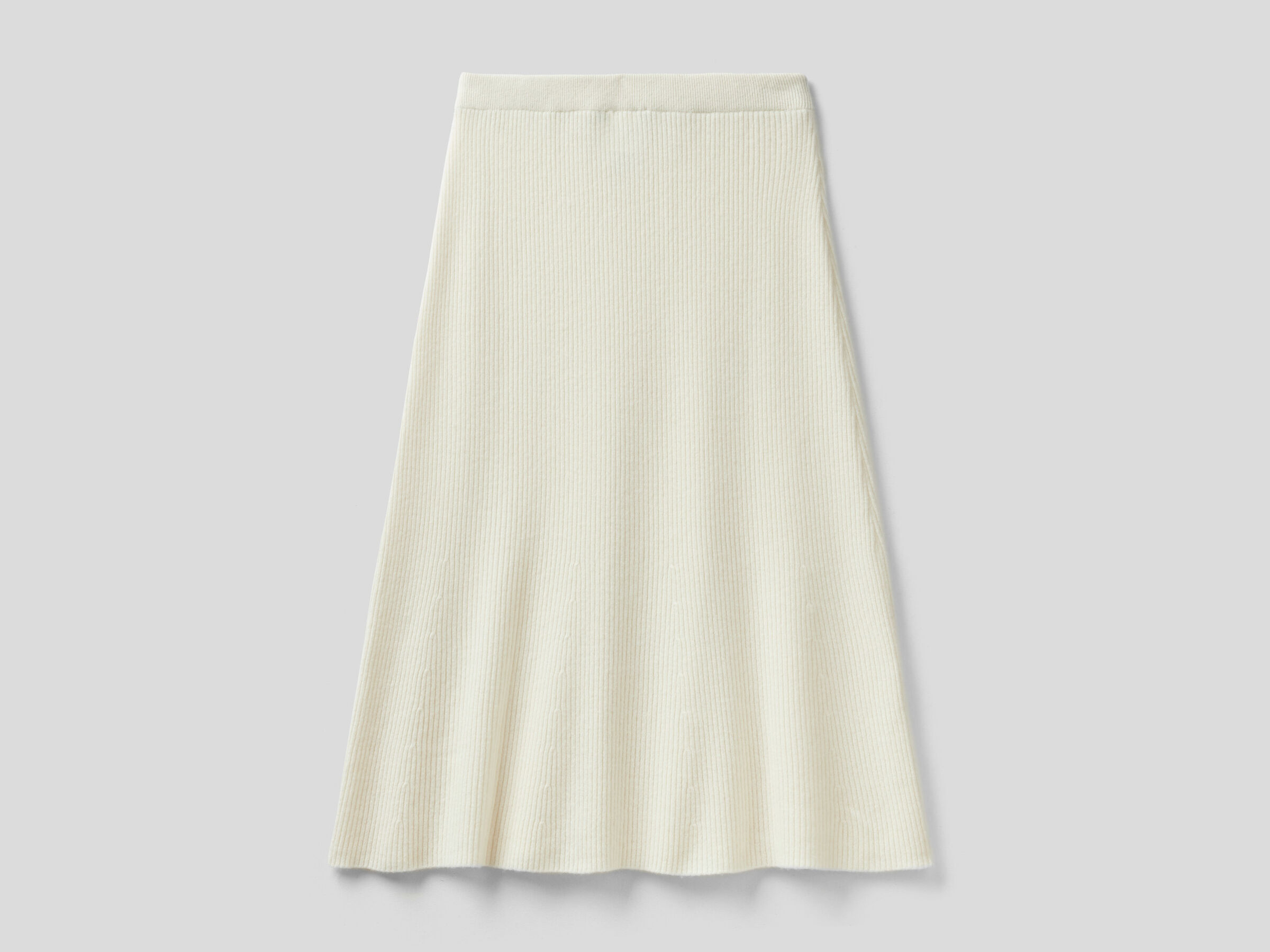 Midi skirt in linen blend image number 5