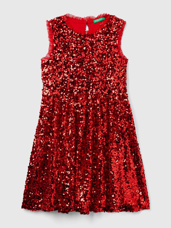 Dress with sequins Junior Girl
