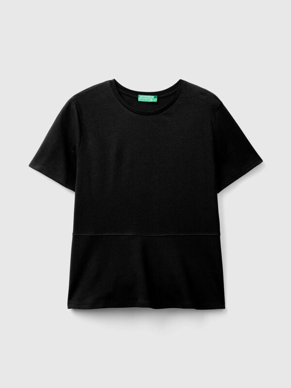 Slim fit t-shirt in organic cotton Women